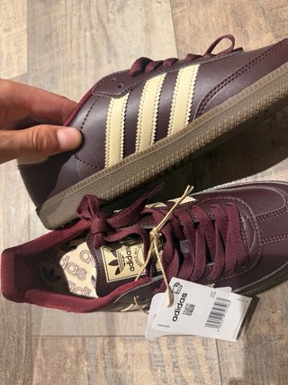 Zapatillas Adidas Samba Beige y Marrón