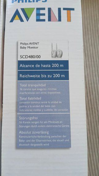 Vigilabebés Philips Avent SCD480/00
