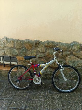 Las dos 45€ Bicicletas de Montaña Azules