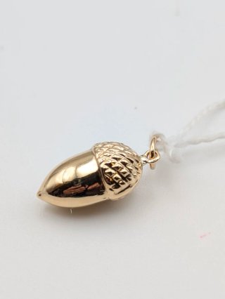 Colgante oro 18k bellota