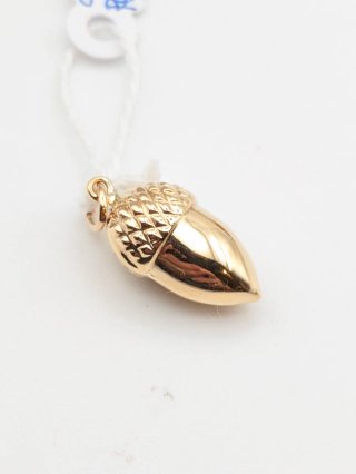Colgante oro 18k bellota