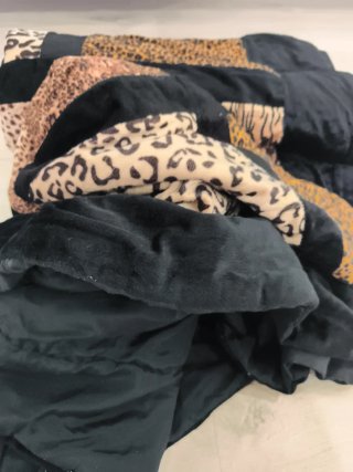Colcha Manta Leopardo Fleece