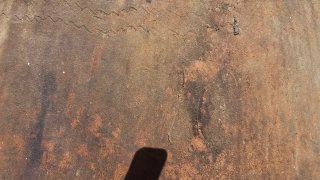 Antigua tinaja de barro