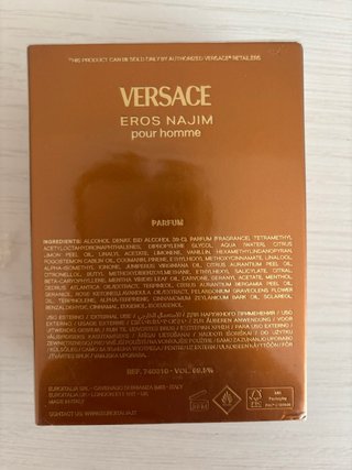 Profumo Versace Eros Najim Nuovo 100ml