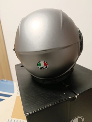 Casco AGV Orbyt Modular Plata