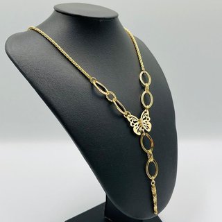 GARGANTILLA MARIPOSA. 18K