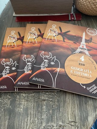 Libros de Geografia e Historia 4 ESO