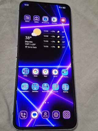 Samsung Galaxy Z Flip 6 azzurro/Argento/nero