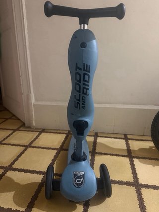 Patinete 2 en 1 Scoot and Ride Azul