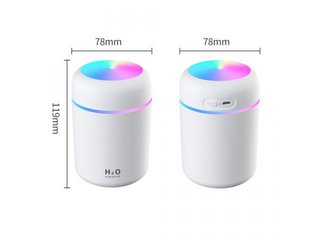 Humidificador difusor de aromas LED USB coche