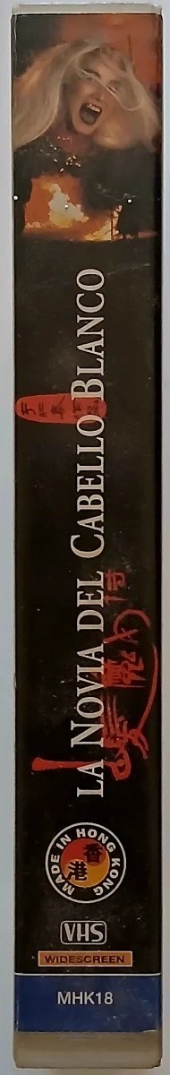 La Novia del Cabello Blanco. VHS