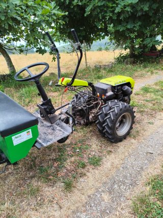 Motocultor GRILLO con remolque
