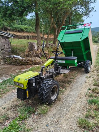 Motocultor GRILLO con remolque
