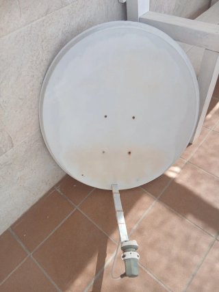 Antena Parabólica 80cm + Soporte