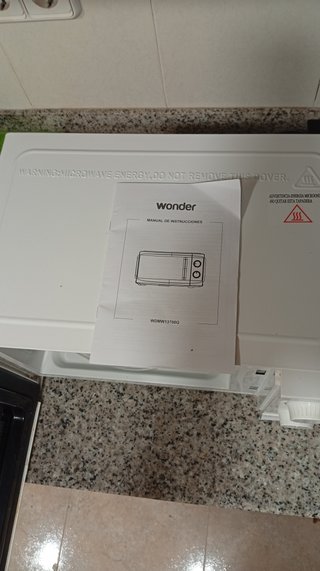 Microondas Wonder 20 L con grill