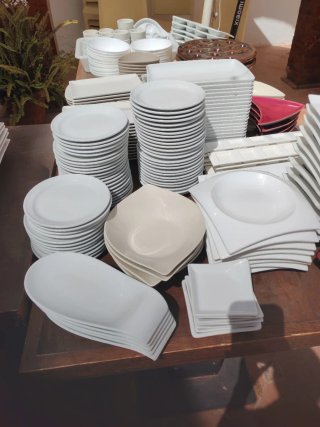 Vajilla, cubiertos, etc