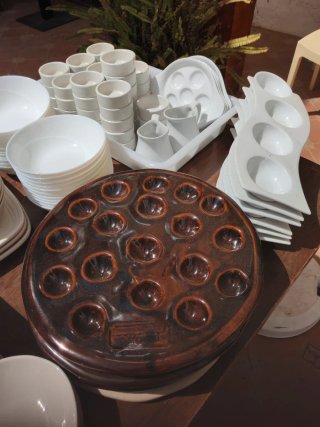 Vajilla, cubiertos, etc