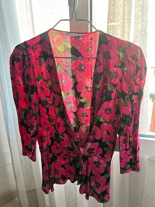 Camisas estampadas manga larga