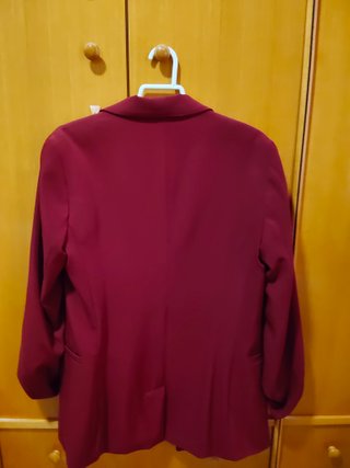 Blazer Bershka Granate Talla M