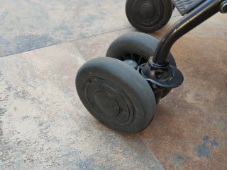 Silla de paseo Maclaren con protector de lluvia