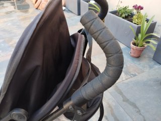 Silla de paseo Maclaren con protector de lluvia