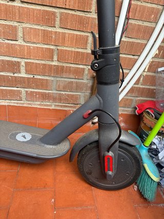 Patinete eléctrico averiado