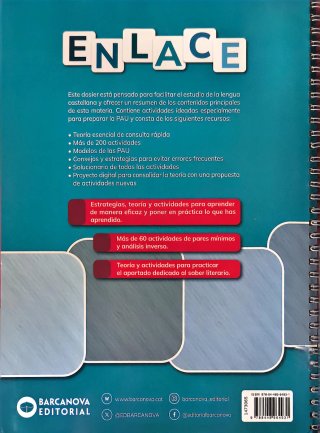 Enlace. Dosier de Lengua castellana. 2 Bachillerat