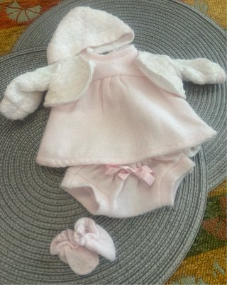 2 Muñecos Bebé Arias 30cm + Lote Ropa