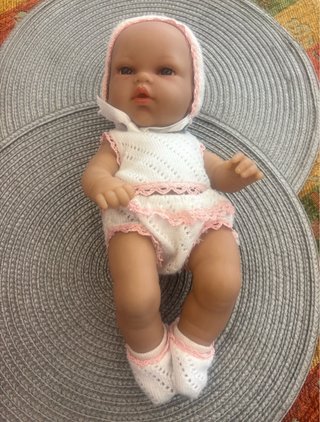 2 Muñecos Bebé Arias 30cm + Lote Ropa