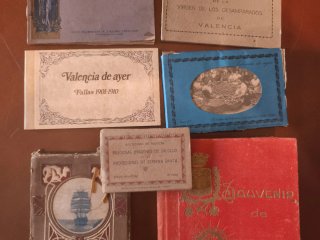 Lote Postales Antiguas Souvenir Varios