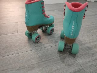 Patines Impala Aqua y Rosa talla 36
