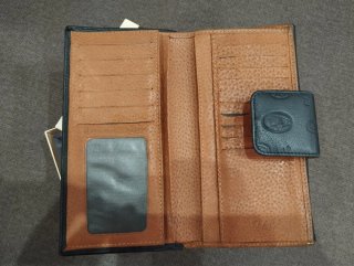 Cartera Piel El Potro Marrón Grabada