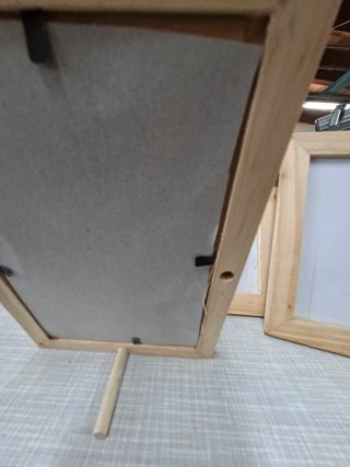 Tris cornici legno pino