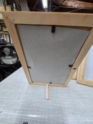 Tris cornici legno pino