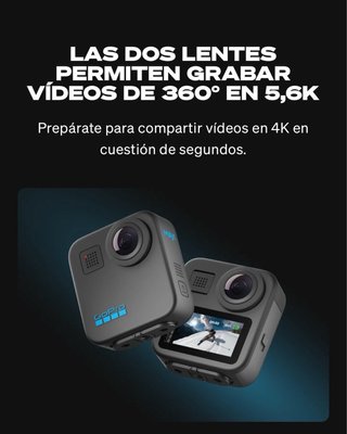 GoPro MAX 360 Nero 5,6K