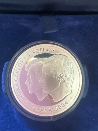 Moneda 10 Euros Boda Real Felipe y Letizia 2004