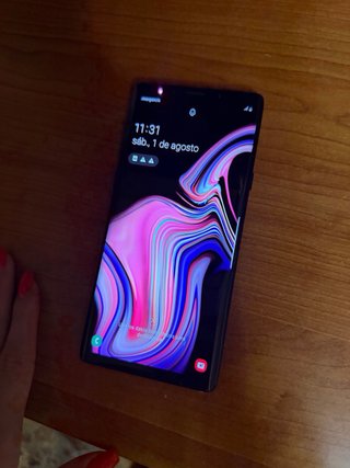 Samsung Galaxy Note 9 Negro/Morado
