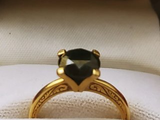 Anillo Oro 18k Diamante Negro 2,46 ct
