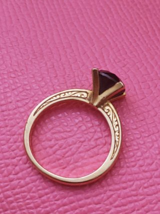 Anillo Oro 18k Diamante Negro 2,46 ct