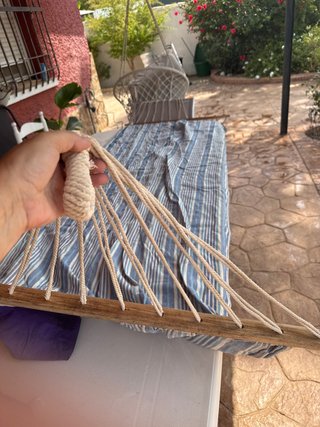 Hamaca de tela y madera..mas cosas en mi perfil