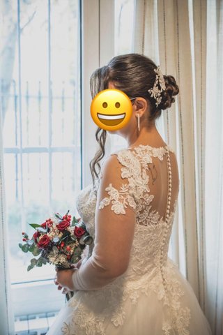 Vestido de Novia Blanco Encaje