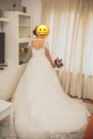 Vestido de Novia Blanco Encaje