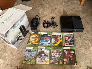 Xbox 360 250GB en buen estado con 8 juegos