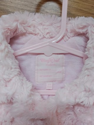 Abrigo mayoral rosa 12 meses