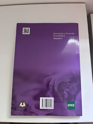 Libros educacion infantil, UNED. Como nuevos