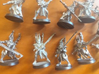 10 Incúbos Drukhari de Plomo