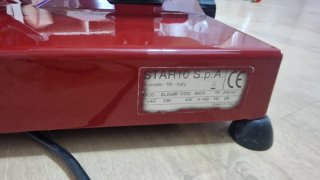 Cortadora de embutidos italiana profesional