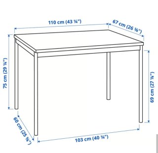 Mesa y 4 Sillas IKEA