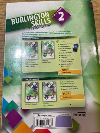 BURLINGTON SKILLS FOR 2 BACH STUDENT'S BOOK
