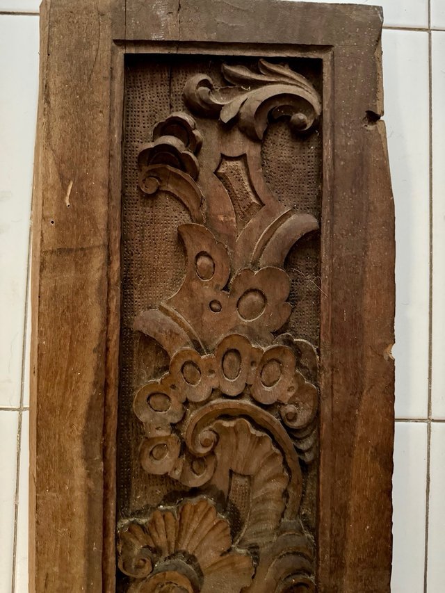 Panel tallado barroco S. XVIII